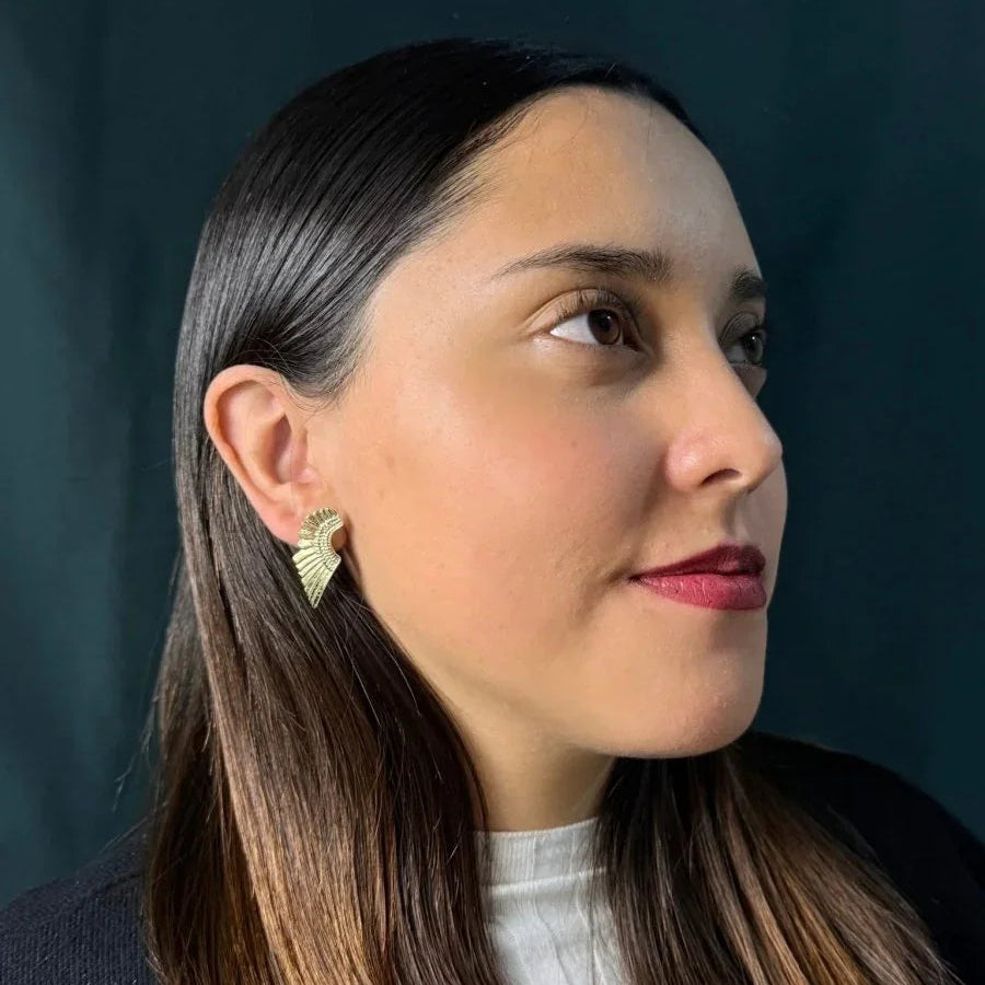 AROS ALAS GRIEGAS - Joyería Saviér