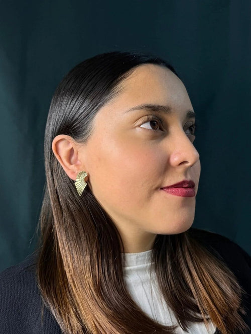 AROS ALAS GRIEGAS - Joyería Saviér