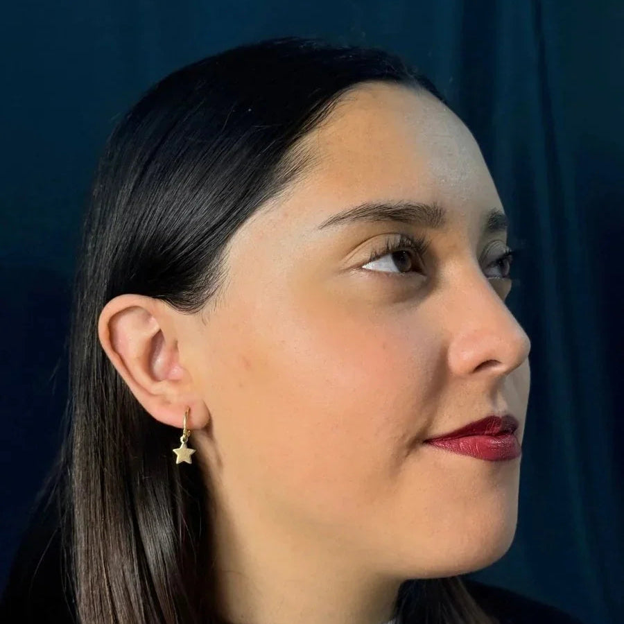 AROS ARGOLLA ESTRELLA FUGÁZ - Joyería Saviér