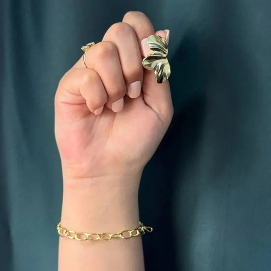 AROS PETALOS - Joyería Saviér