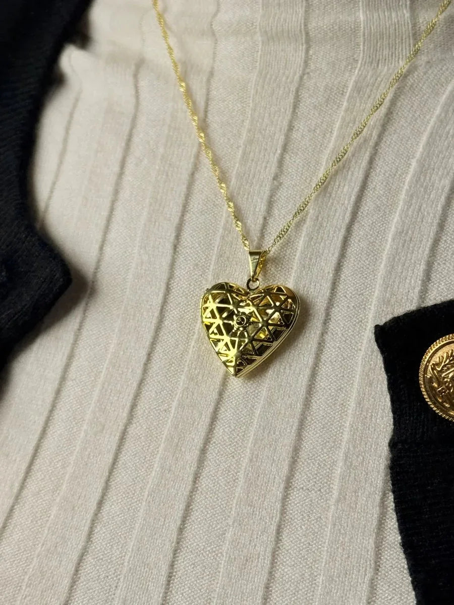 Cadena mil recuerdos relicario - Joyería Saviér