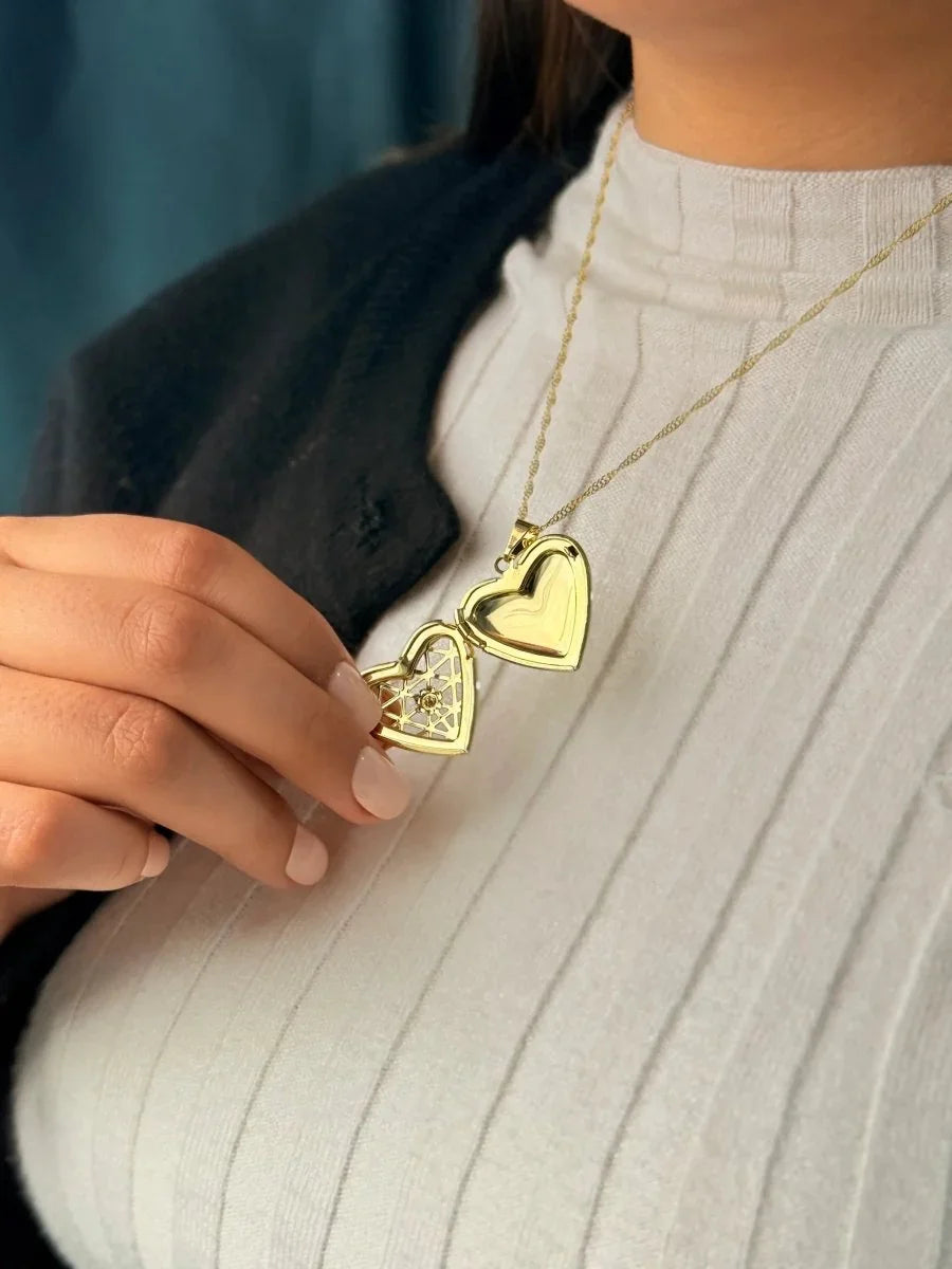 Cadena mil recuerdos relicario - Joyería Saviér