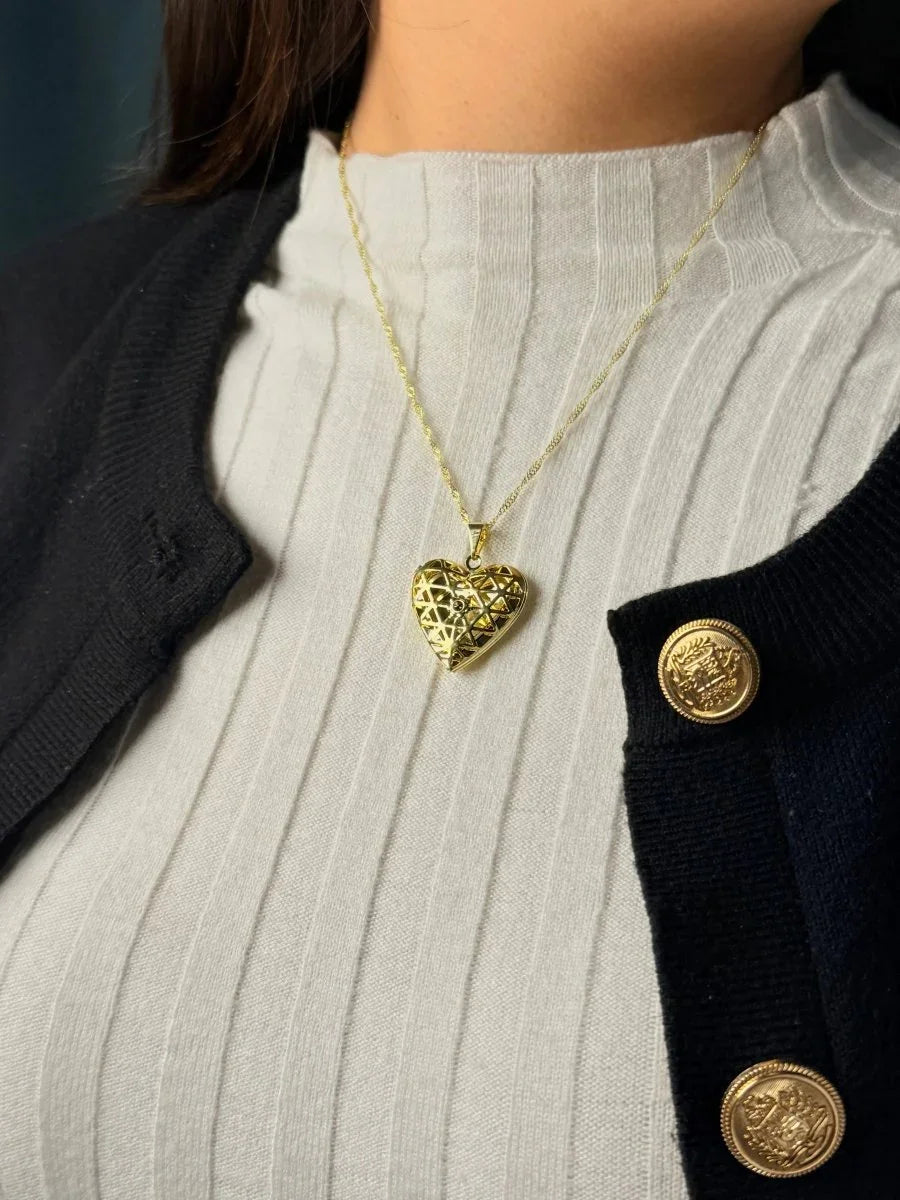 Cadena mil recuerdos relicario - Joyería Saviér