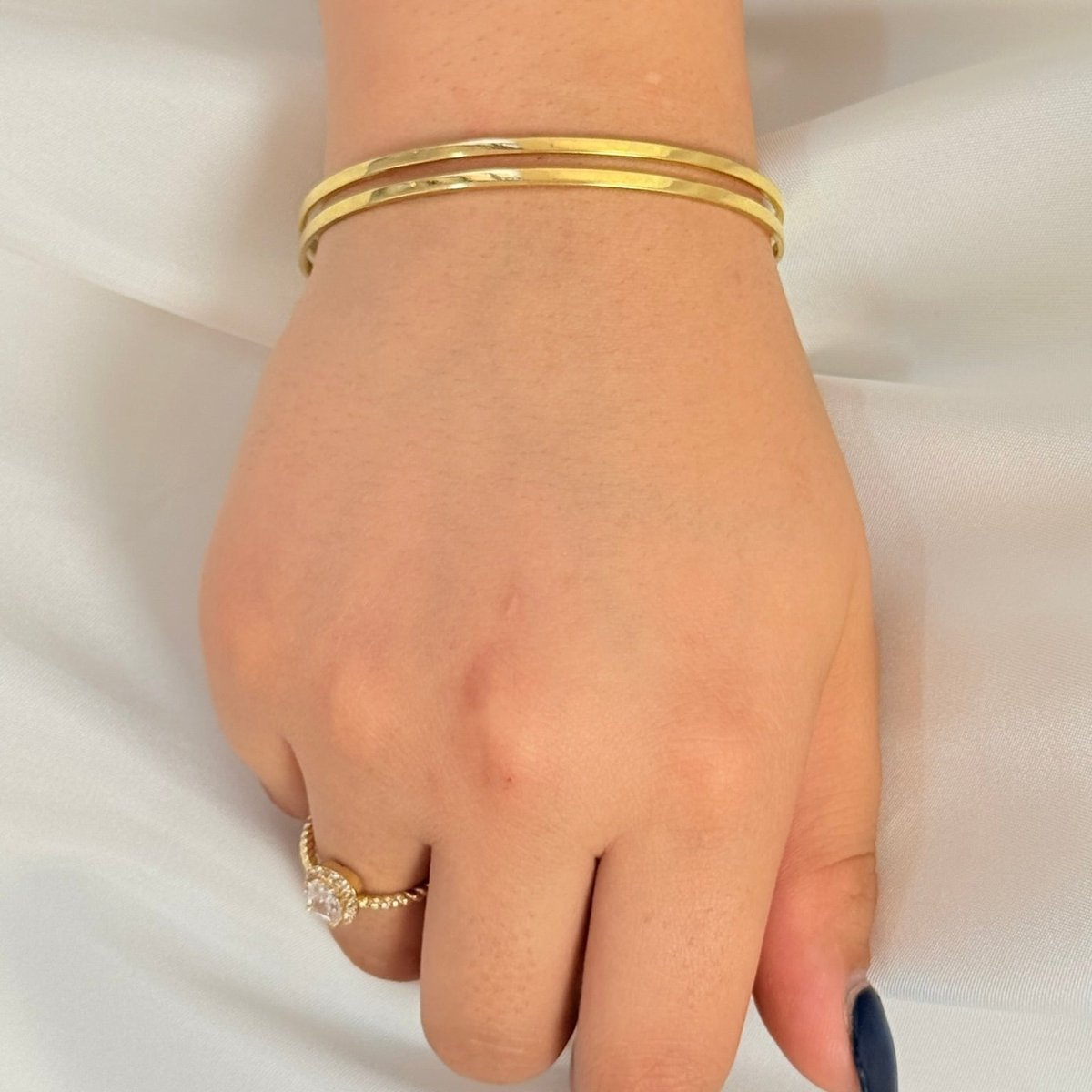 Esclava doble - Joyería Saviér