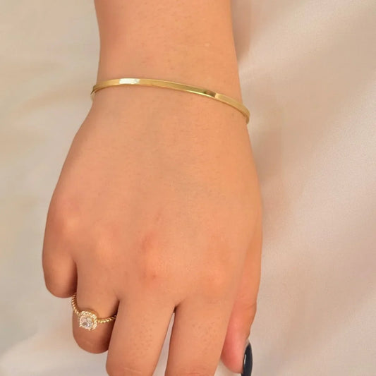 Esclava lisa delgada - Joyería Saviér