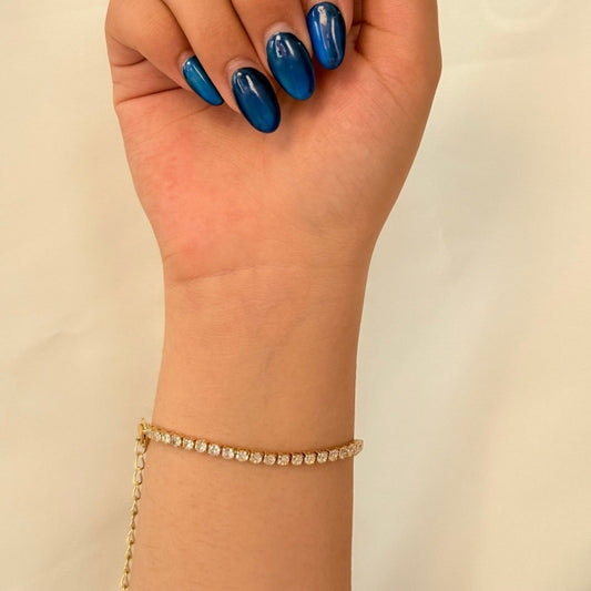 Pulsera tennis circón - Joyería Saviér