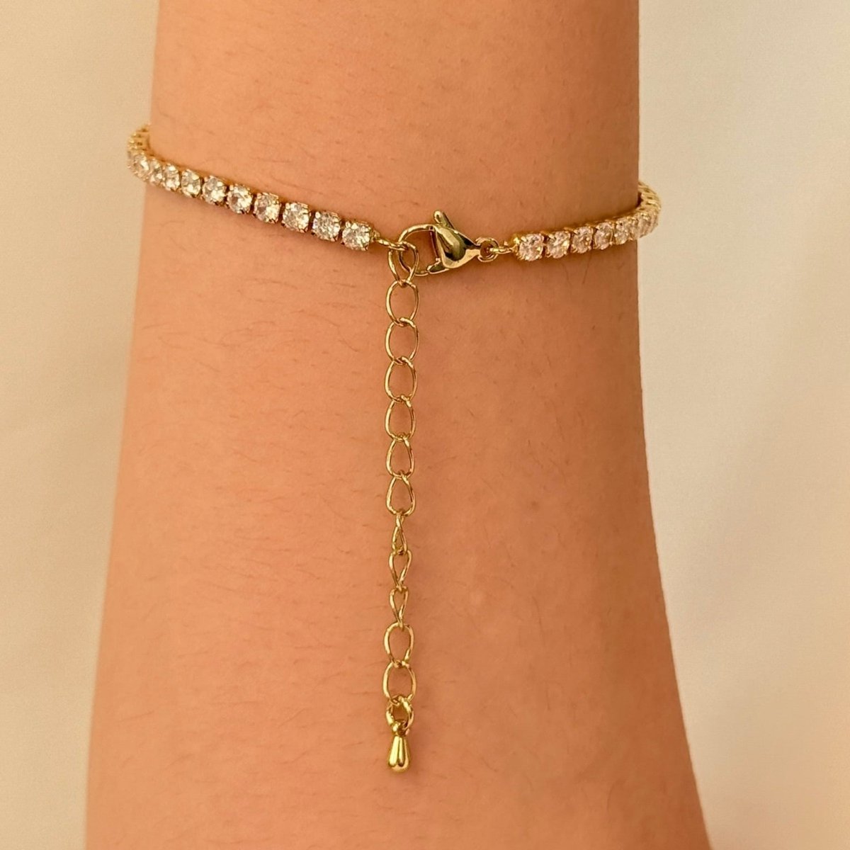 Pulsera tennis circón - Joyería Saviér